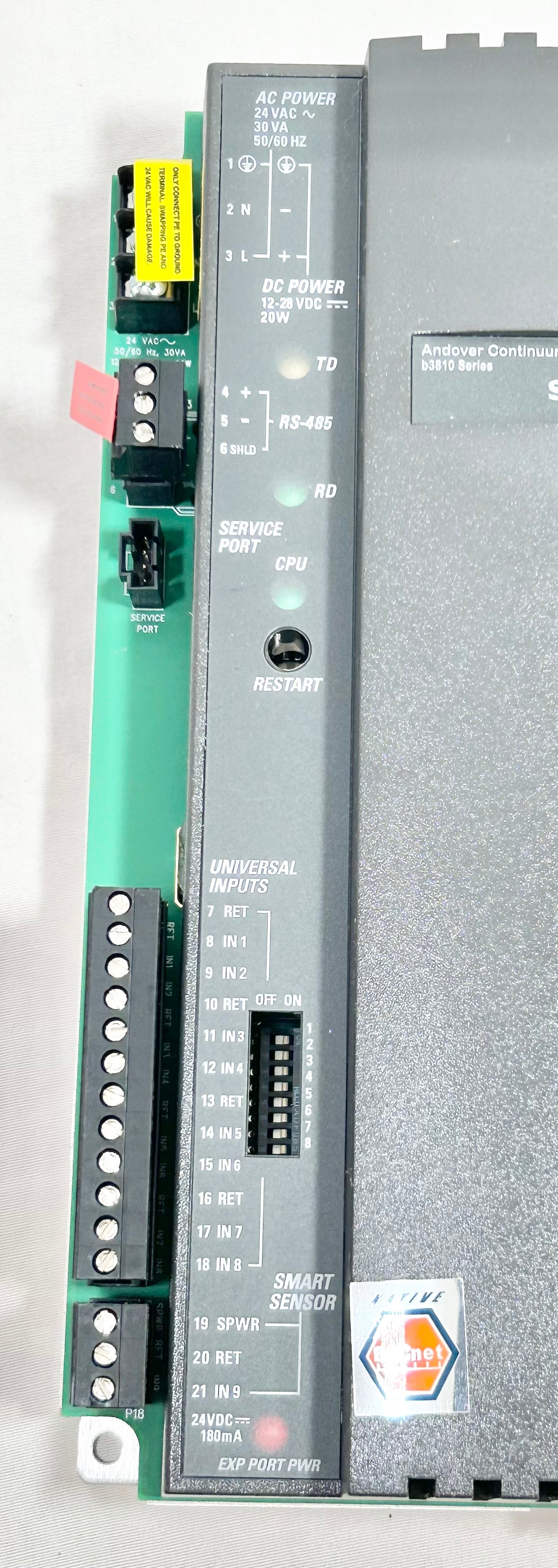 SCHNEIDER ELECTRIC B3810 CONTROLLER - NEW OLD STOCK - OPEN