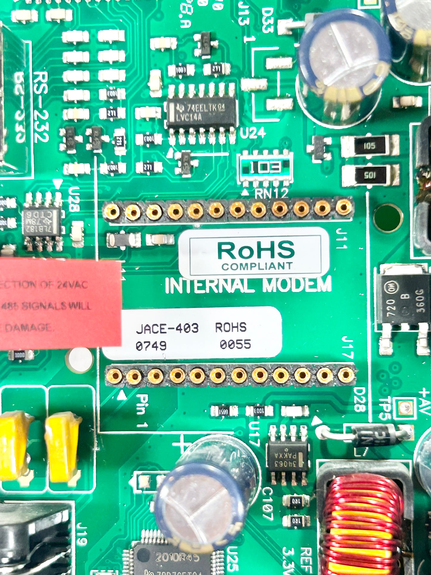 JOHNSON CONTROLS LP-FX4020A-0 NIAGARA FRAMEWORK BOARD - USED / GOOD