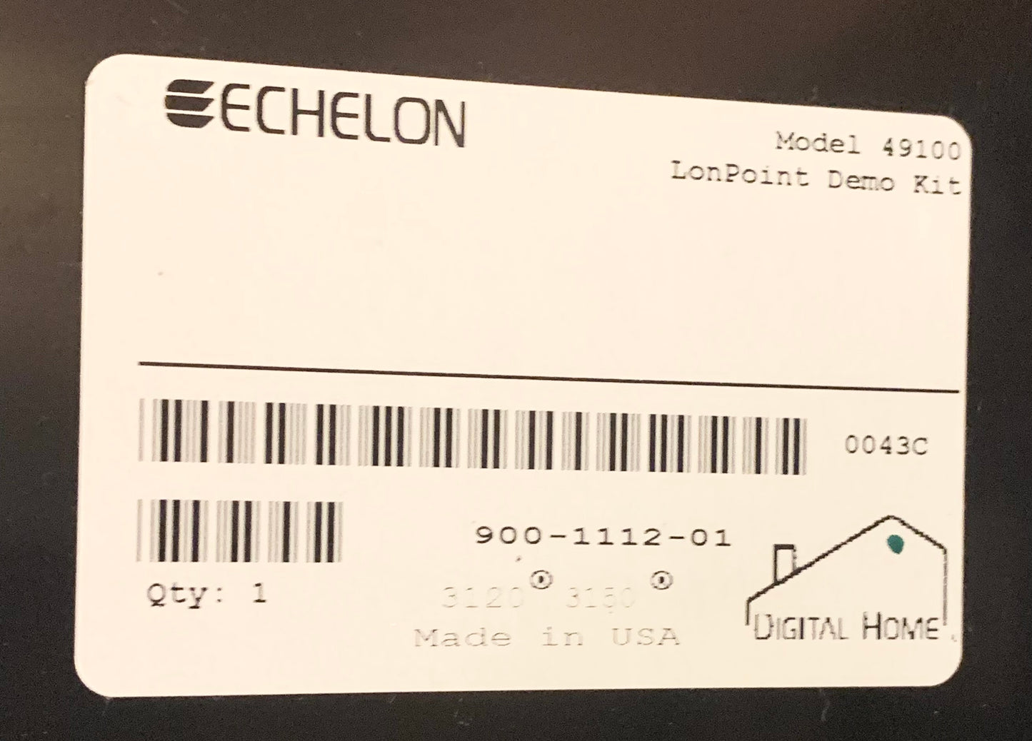ECHELON 49100 LONPOINT DEMO KIT - USED / WORKS GREAT