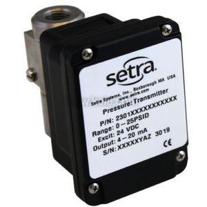 SETRA 2301100PD2F2DB WET DIFFERENTIAL PRESSURE SWITCH - NEW OLD STOCK
