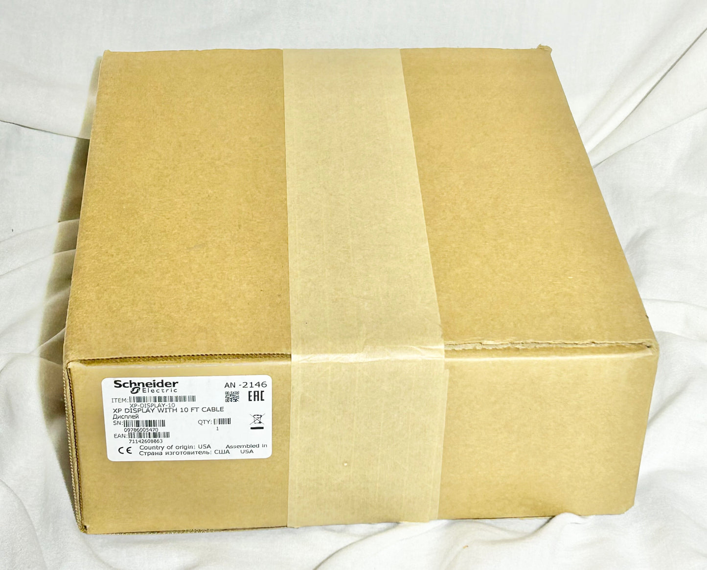 SCHNEIDER ELECTRIC XP-DISPLAY-10 - NEW OLD STOCK / SEALED